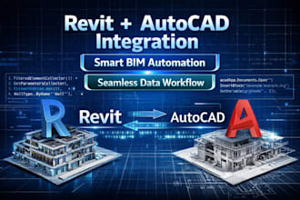 integrate revit and autocad API for seamless bim workflow