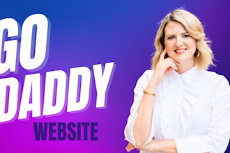 design or redesign your professional godaddy website