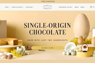 design cake website, pastries store, cookies store, bakery website, ice cream
