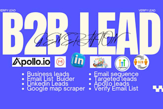 do b2b lead generation niche targeted prospect mca real estate lead for business
