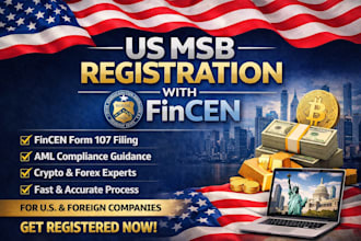 do US msb license registration with fincen department for foreign companies