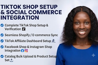 tiktok shop setup manage dropshipping tik tok shop instagram shop