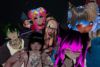 create high quality vrchat avatar vrc avatar furry avatar 3d avatar model