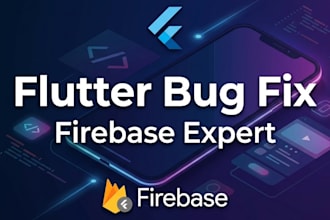 fix flutter firebase bugs and errors