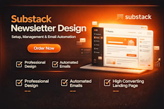 setup substack newsletter manage substack post substack email template design