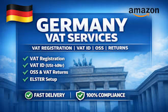 do germany vat registration, vat id, oss, and vat returns for amazon sellers