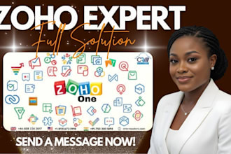 setup zoho campaign, mail, webinar, marketing automation and email marketing