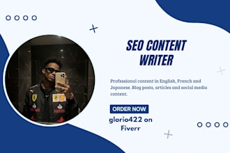 seo blog posts and social media content writer