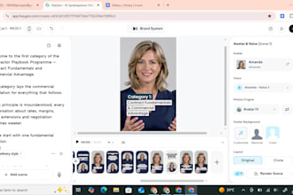 create synthesia heygen ai presenter HR onboarding online course module video