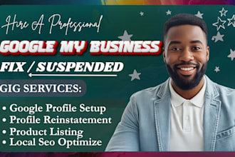 fix google my business suspension and reinstate gmb for locksmith and plumbers
