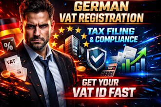 do german vat registration, germany tax filing, corporate tax income tax, vat id