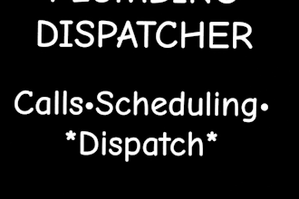 answer calls and dispatch jobs for your plumbing business
