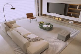 design 3d house interior design 3d rendering, and modeling