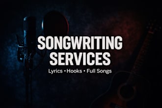 write tailored song lyrics in your style
