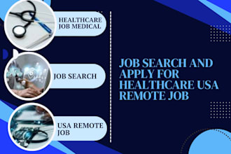 job search and apply for healthcare and job medical and USA remote writing jobs