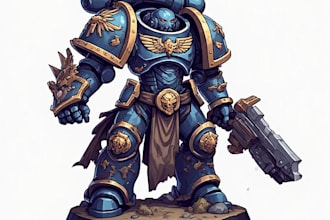 paint your warhammer 40k and fantasy miniatures
