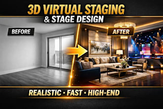 do 3d stage lighting for your event or show corporate event concert, carnival