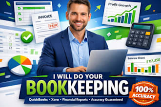 do bookkeping in quickbook and xero