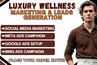 generate 500 exclusive wellness leads, wellness retreat leads via ads campaign