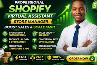 manage your shopify store so you can stop doing everything yourself