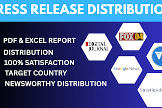 do global PR distribution and publish press release on top media outlets