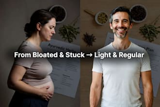 make an ayurvedic plan for digestion bloating and constipation relief