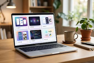 build a modern portfolio website to showcase your work