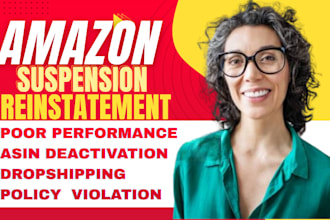 write an amazon suspension appeal letter and poa for account reinstatement