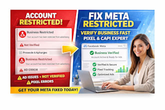 do fix meta verification business manger setup pixel conversion whatsapp api