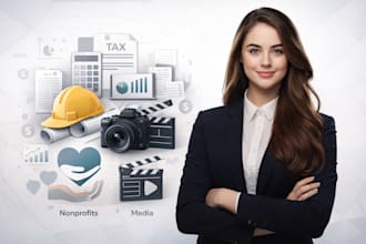 prepare business tax, financial statements for construction nonprofits and media