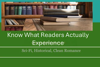 beta read your fiction manuscript with actionable feedback