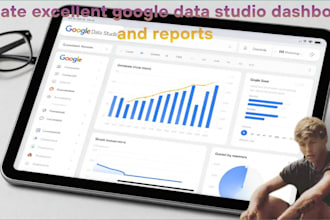 create excellent google data studio dashboard and reports