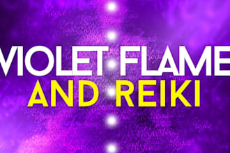 powerfull violet flame reiki healing