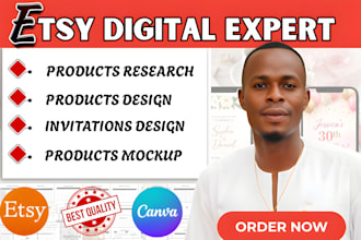 design etsy digital product invitation digital products for etsy shop setup