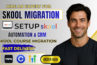 do skool community migration, teacheable, kajabi gokollab and thinkific to skool