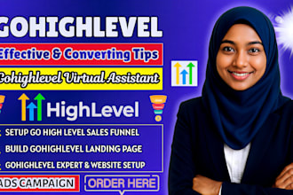 be gohighlevel expert build ghl website gohighlevel salesfunnel ghl landing page