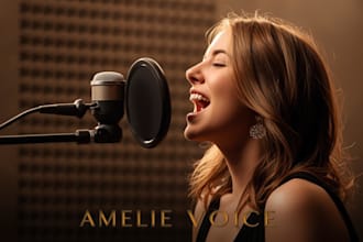 be your pro female spanish singer, female vocalist and music producer