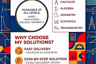 provide step by step explanations to any maths problem