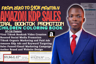 do booktok promotion, viral children book tik tok promotion amazon kdp sales