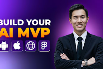 develop your mvp app and rapid prototype for startups and saas