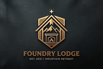 design a professional and timeless establishment logo