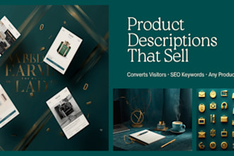 write compelling product descriptions for your online store