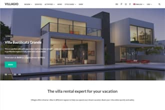 build wix short term rental website vacation airbnb hotel booking vacation site