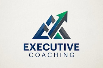 design a professional and premium executive coaching logo