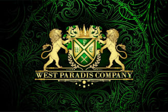 design coat of arms, heraldic family crest logo