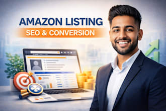 optimize your amazon listing with high converting SEO copywriting