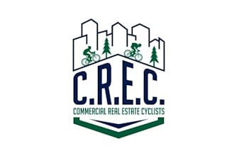 design premium traditional bikes and buildings logo