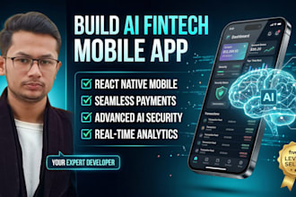build an ai powered fintech mobile app in react native