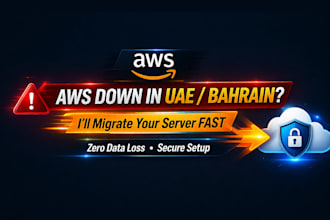migrate from AWS bahrain to different region or provider