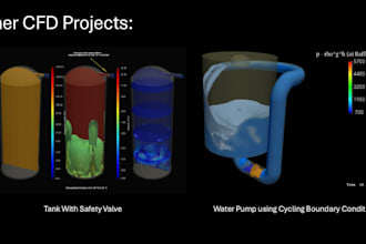 simulate engineering problems using cfd tools